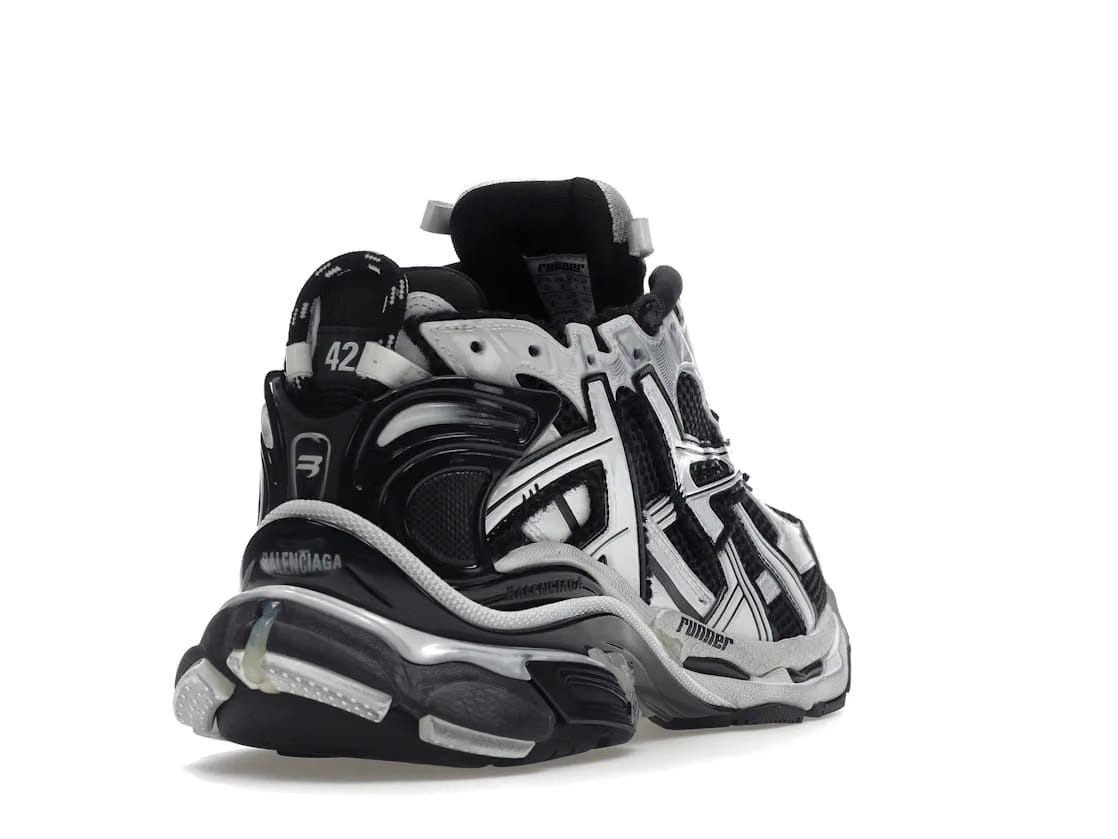 Balenciaga Runner White Black White