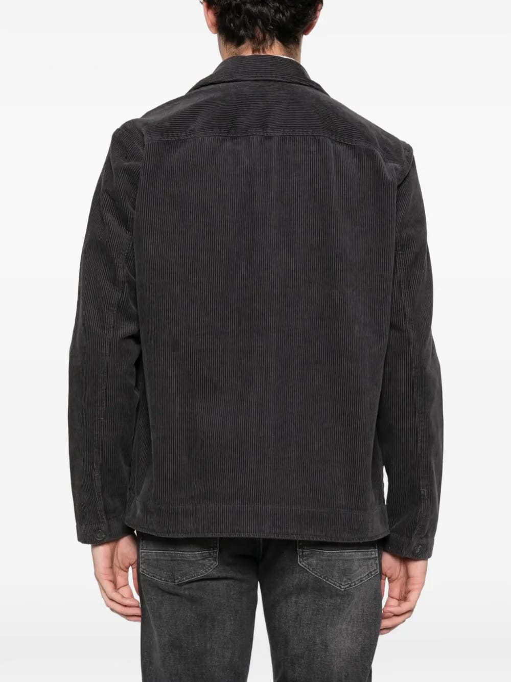 pocket zip-up overshirt