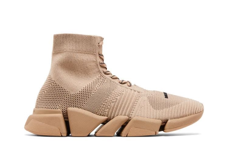 Balenciaga Speed 2.0 Lace Up Beige