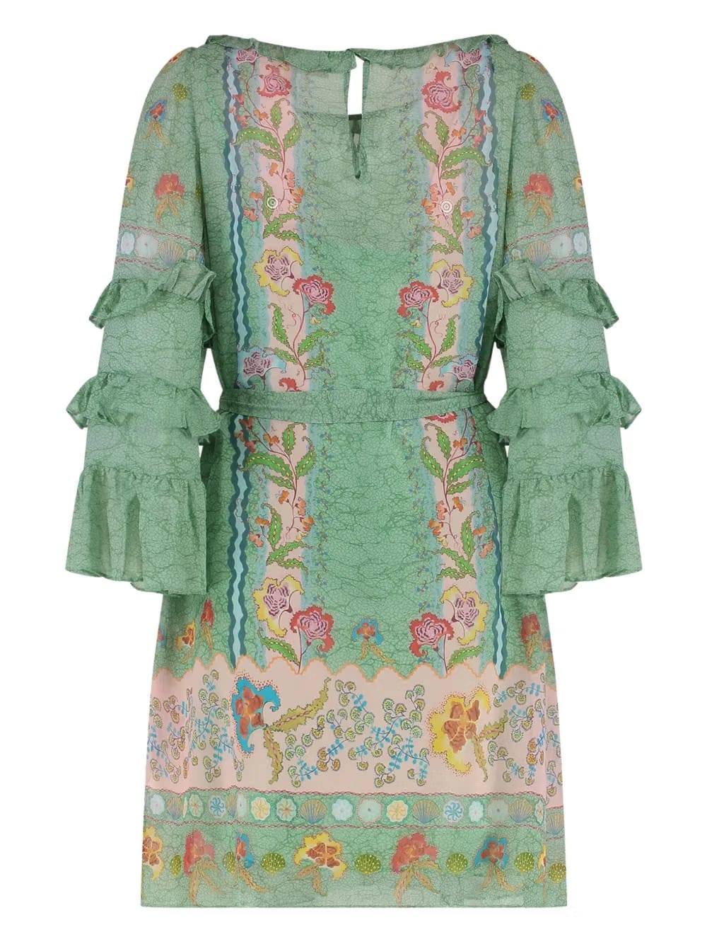 Lori floral-print mini dress