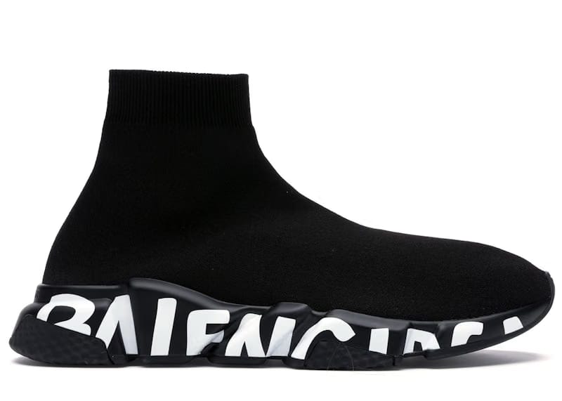 Balenciaga Paris Moon No Pocket Hoodie Oversized Faded Black