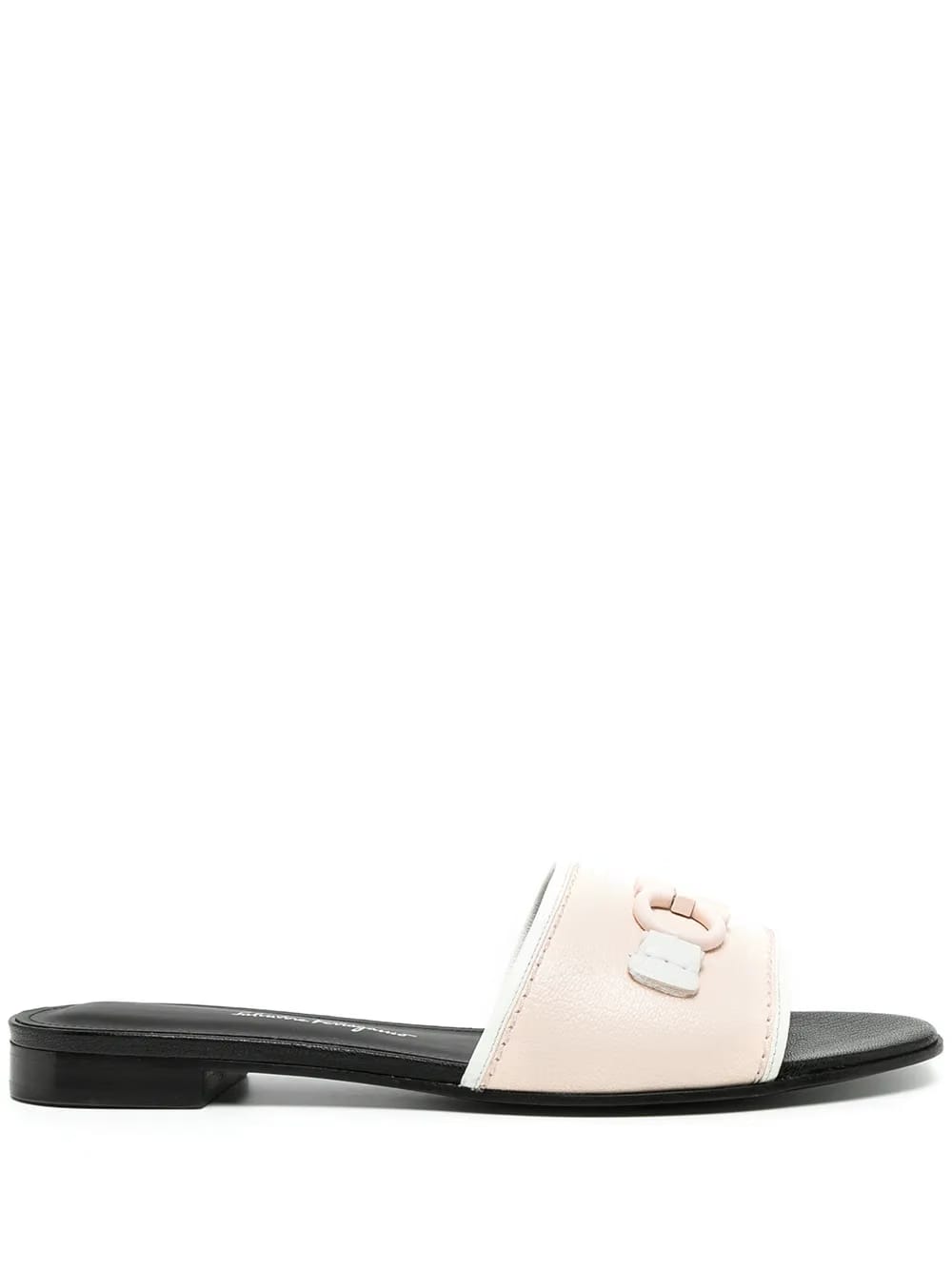 Rhodes Gancini-logo sandals