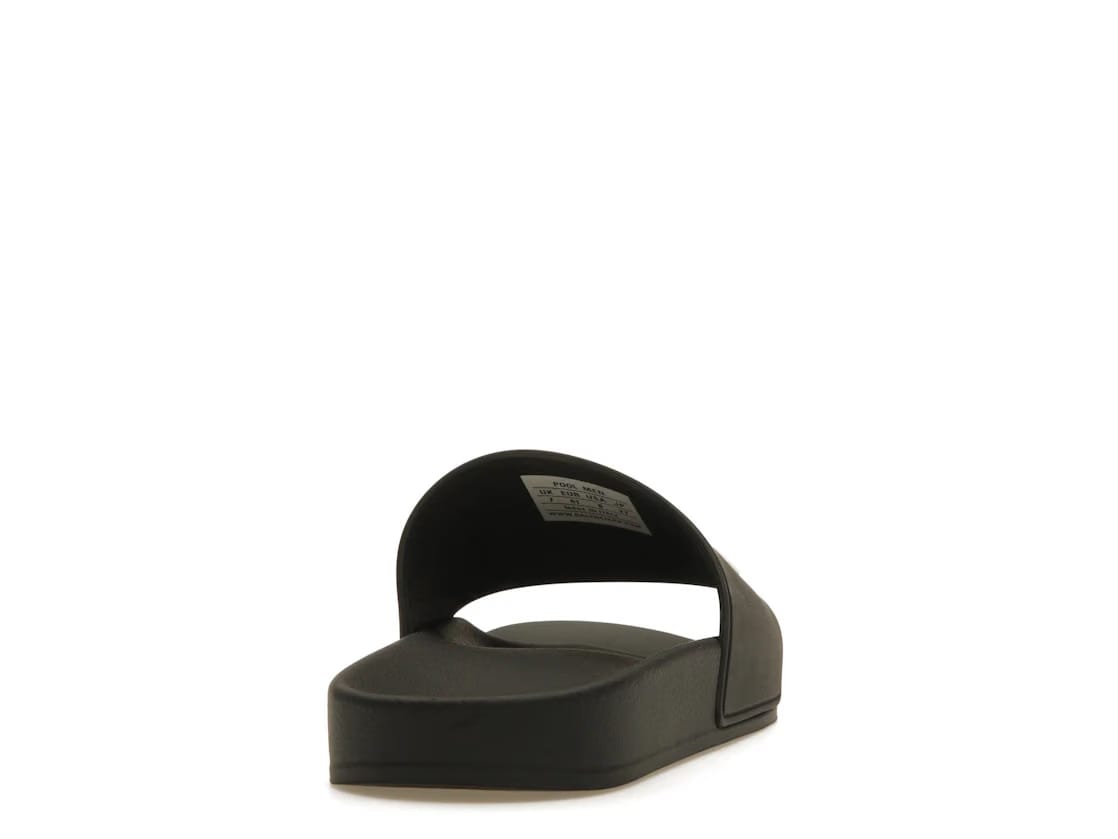 Balenciaga Pool Slide Black White