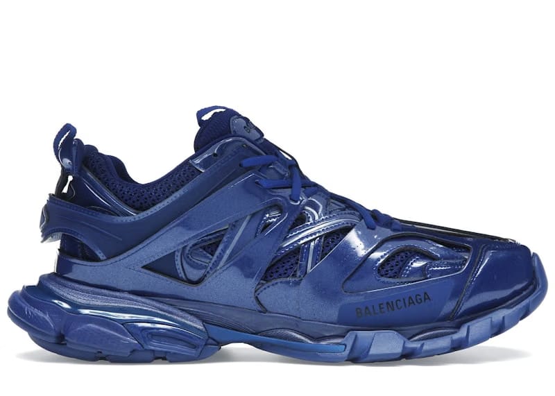 Balenciaga Track Metallic Indigo
