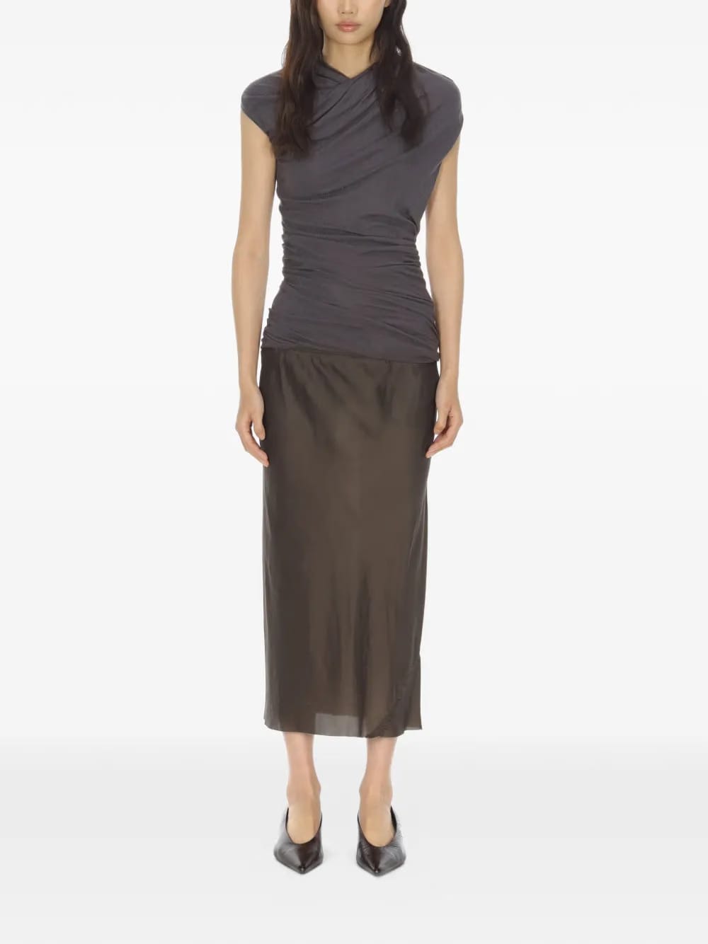 shoulder-wrap thread top