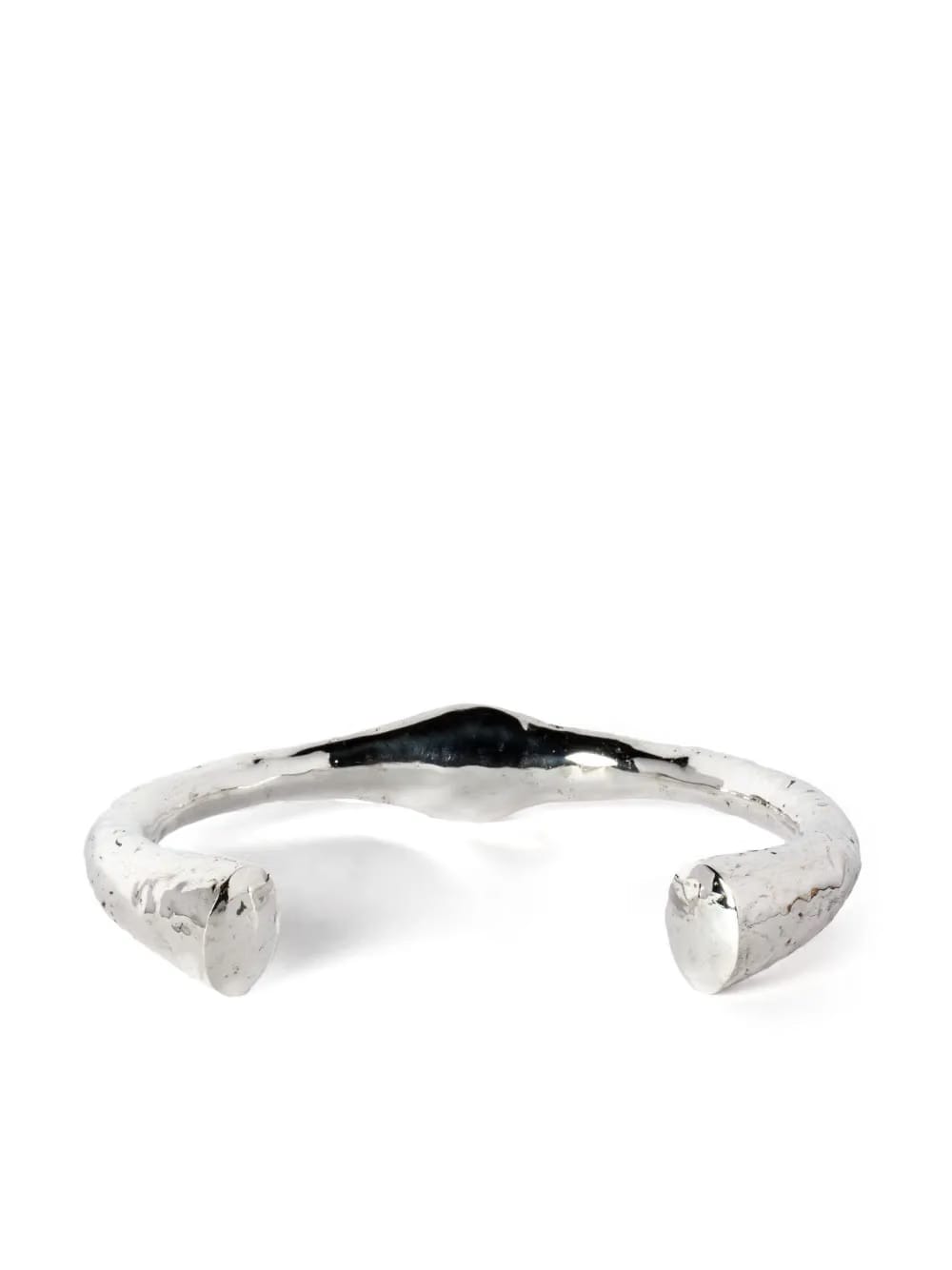 Thick sterling silver choker