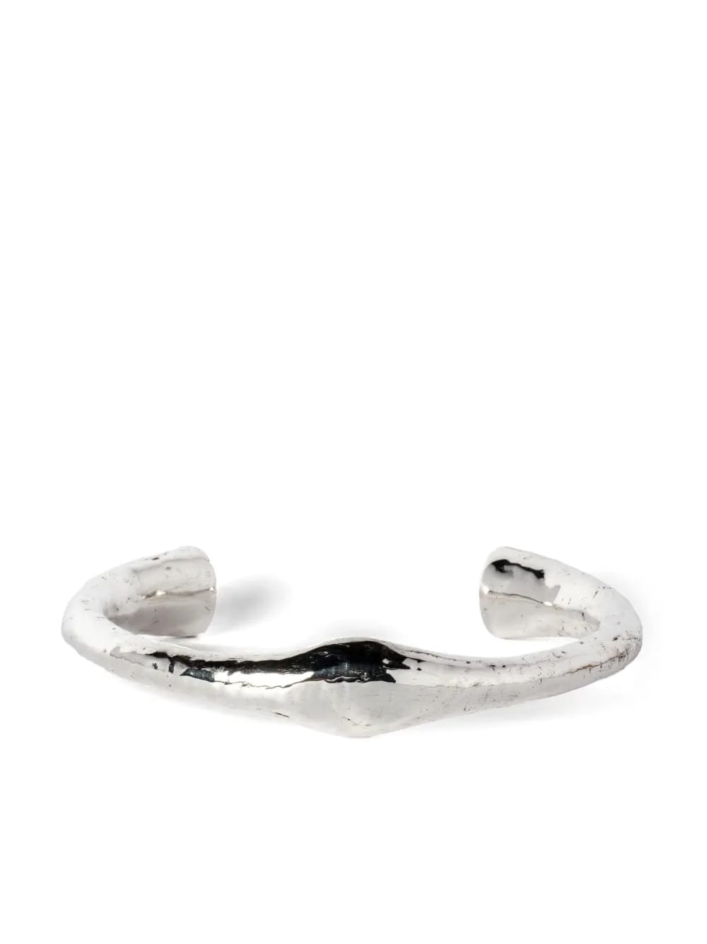Thick sterling silver choker