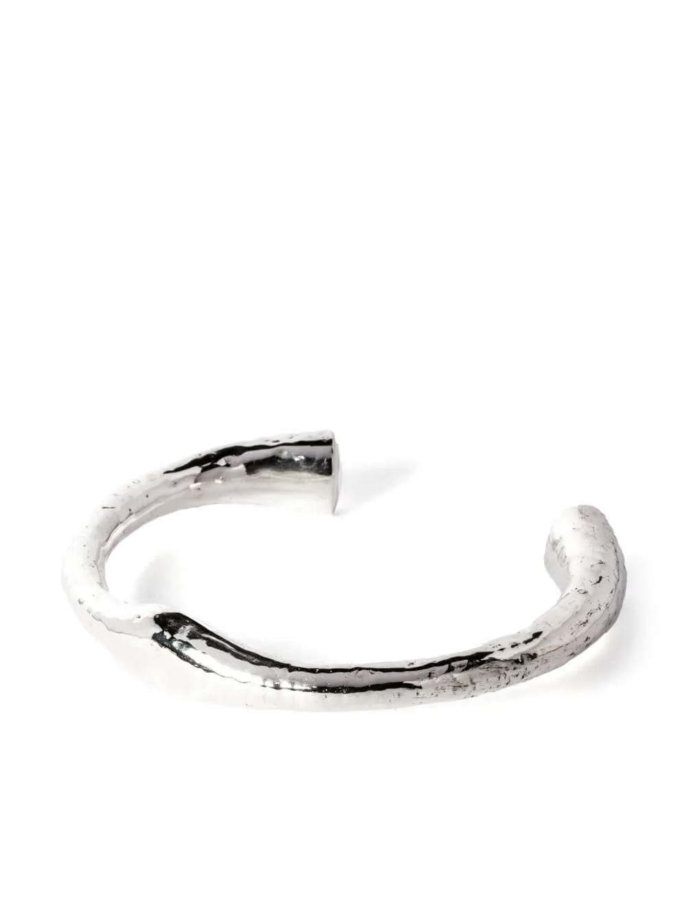 Thick sterling silver choker