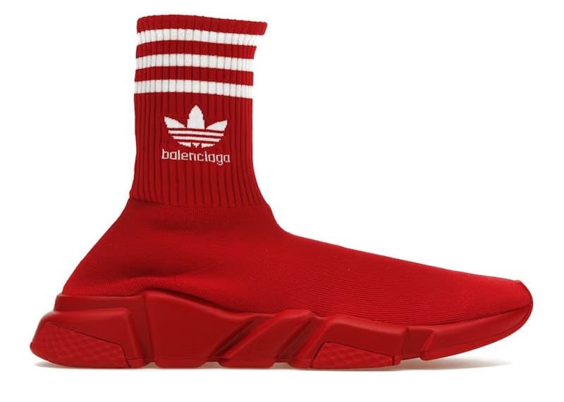 Balenciaga x adidas Speed Trainer Red White