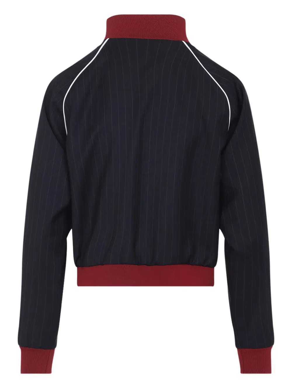 pinstripe wool jacket