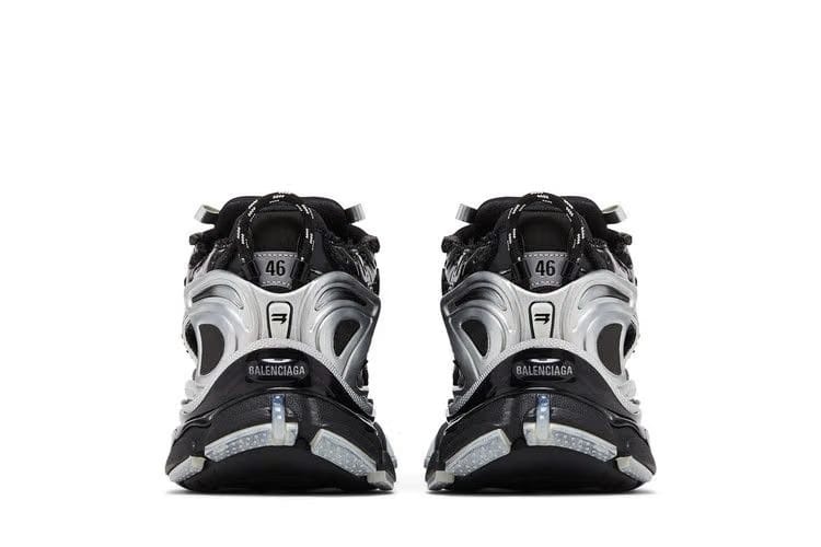 Balenciaga Runner Black Silver