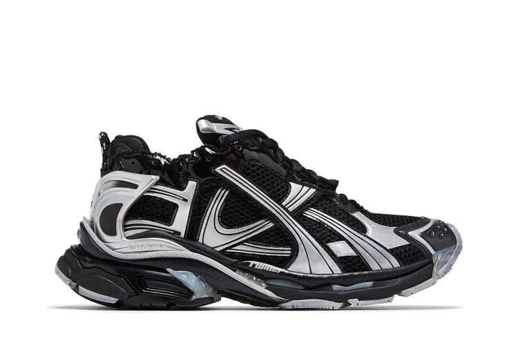 Balenciaga Runner Black Silver