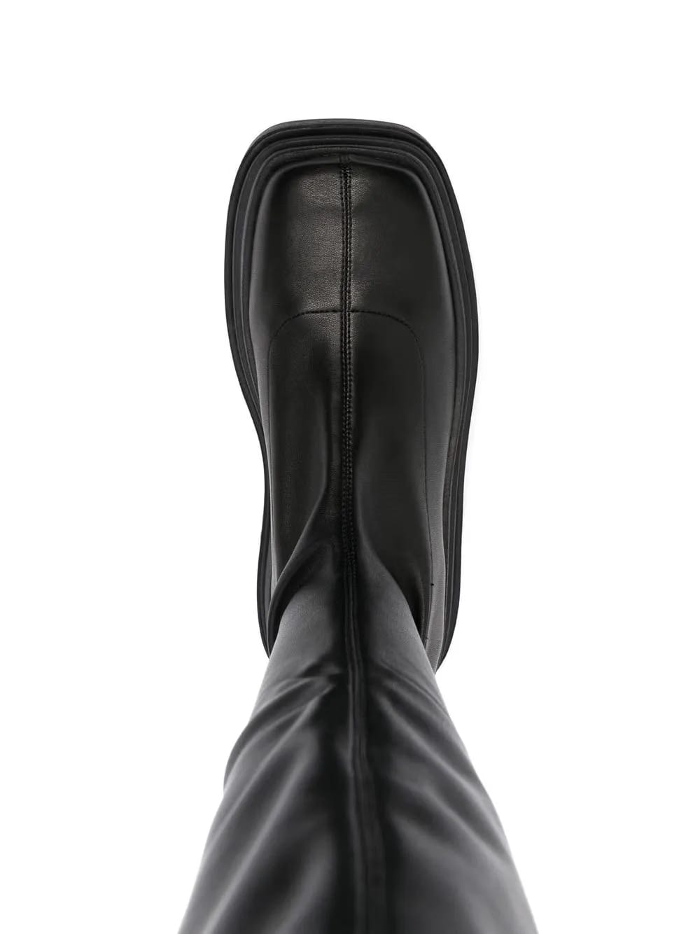 Sin platform knee-high boots