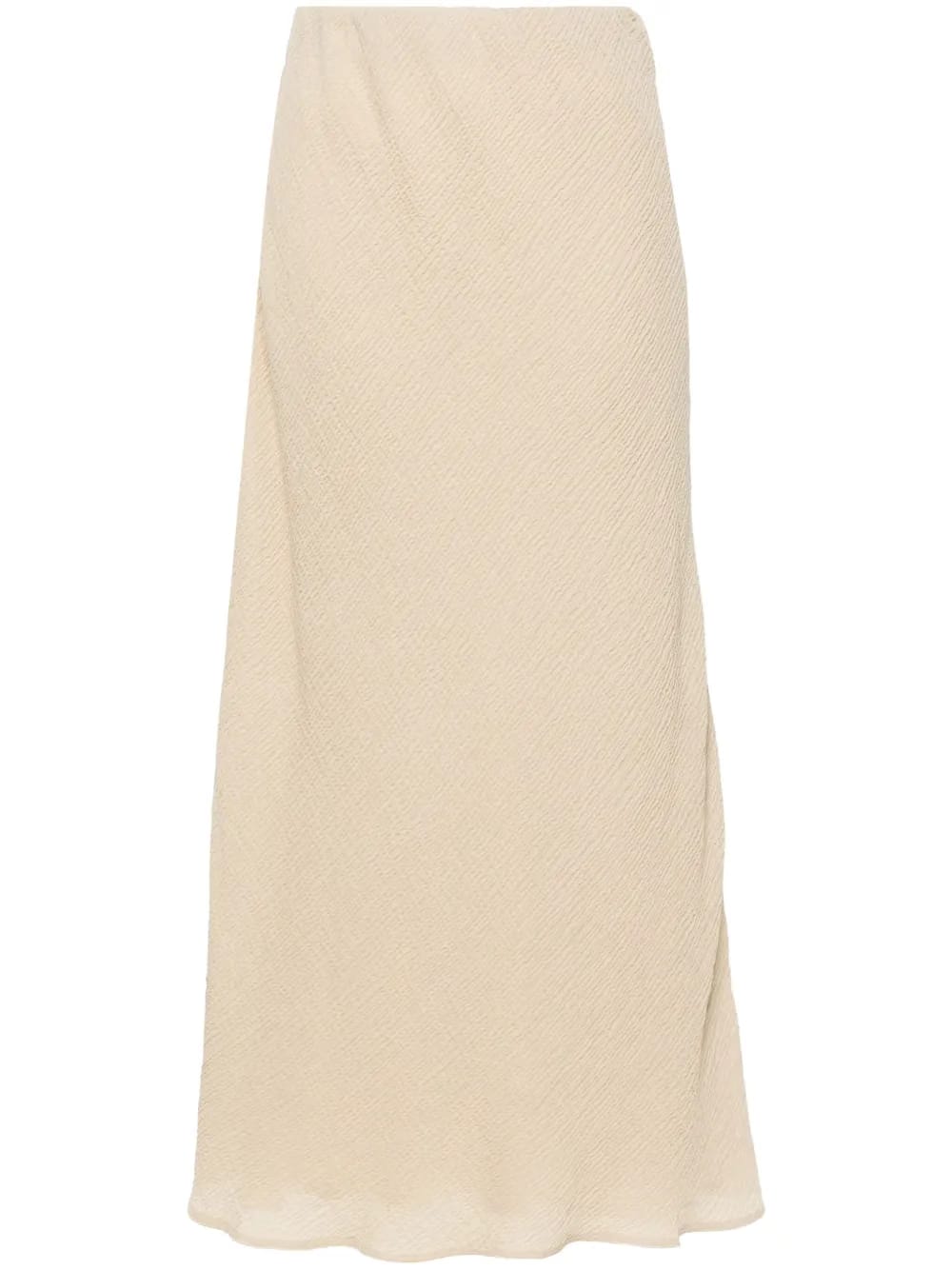 Biancos seersucker maxi skirt