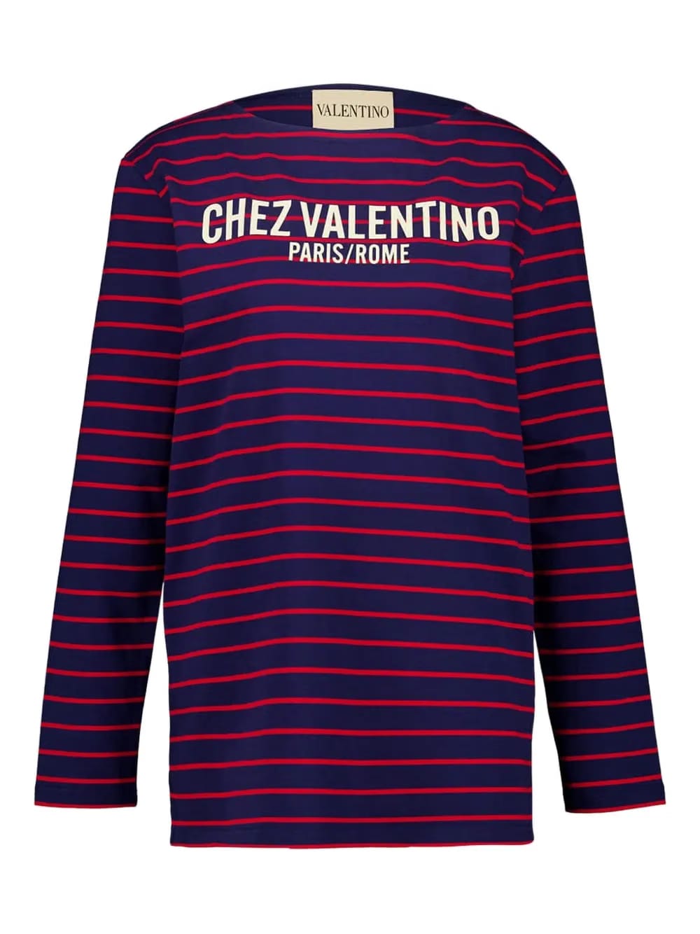 striped logo-print T-Shirt