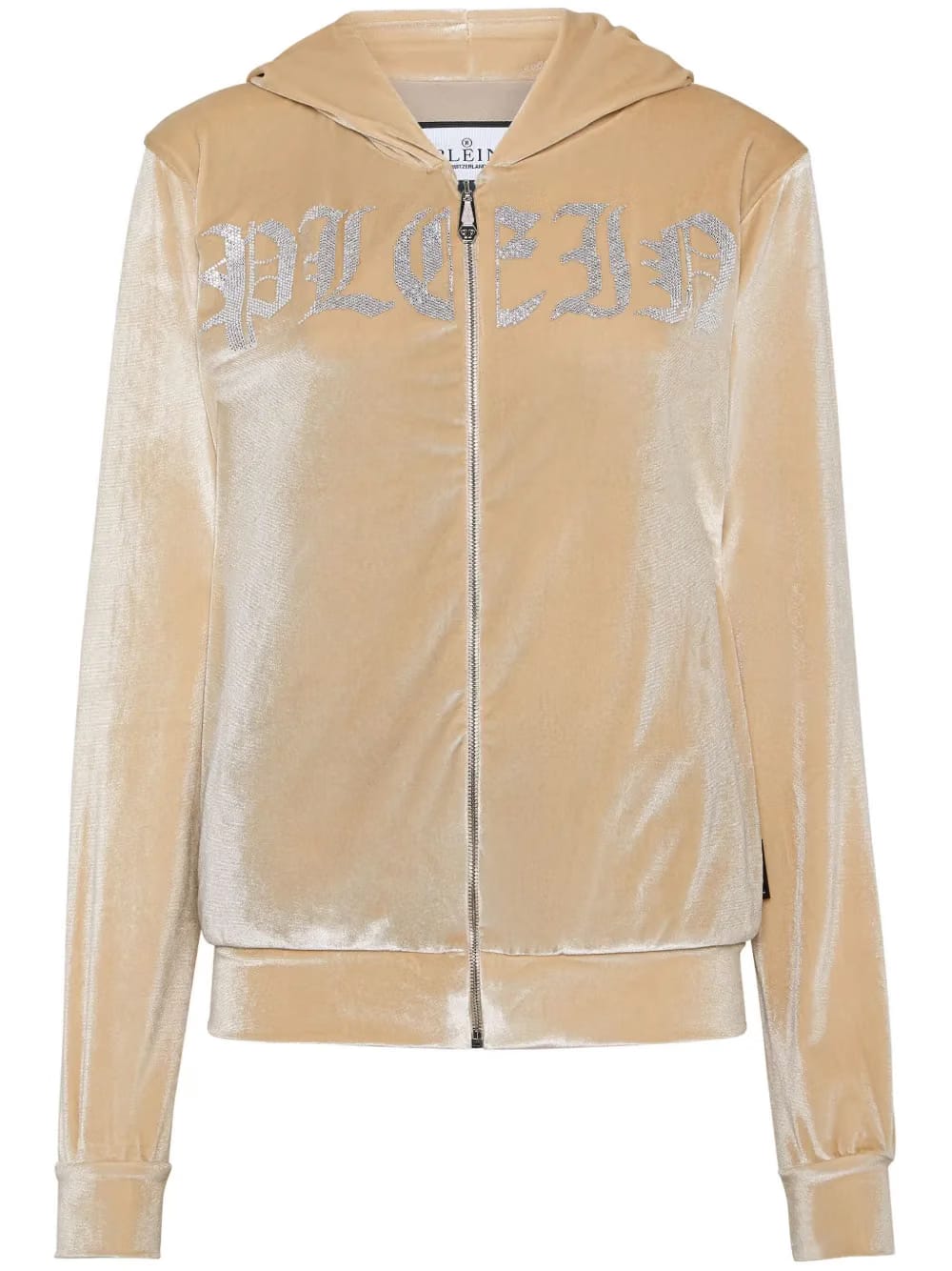 Gothic Plein velour Hoodie