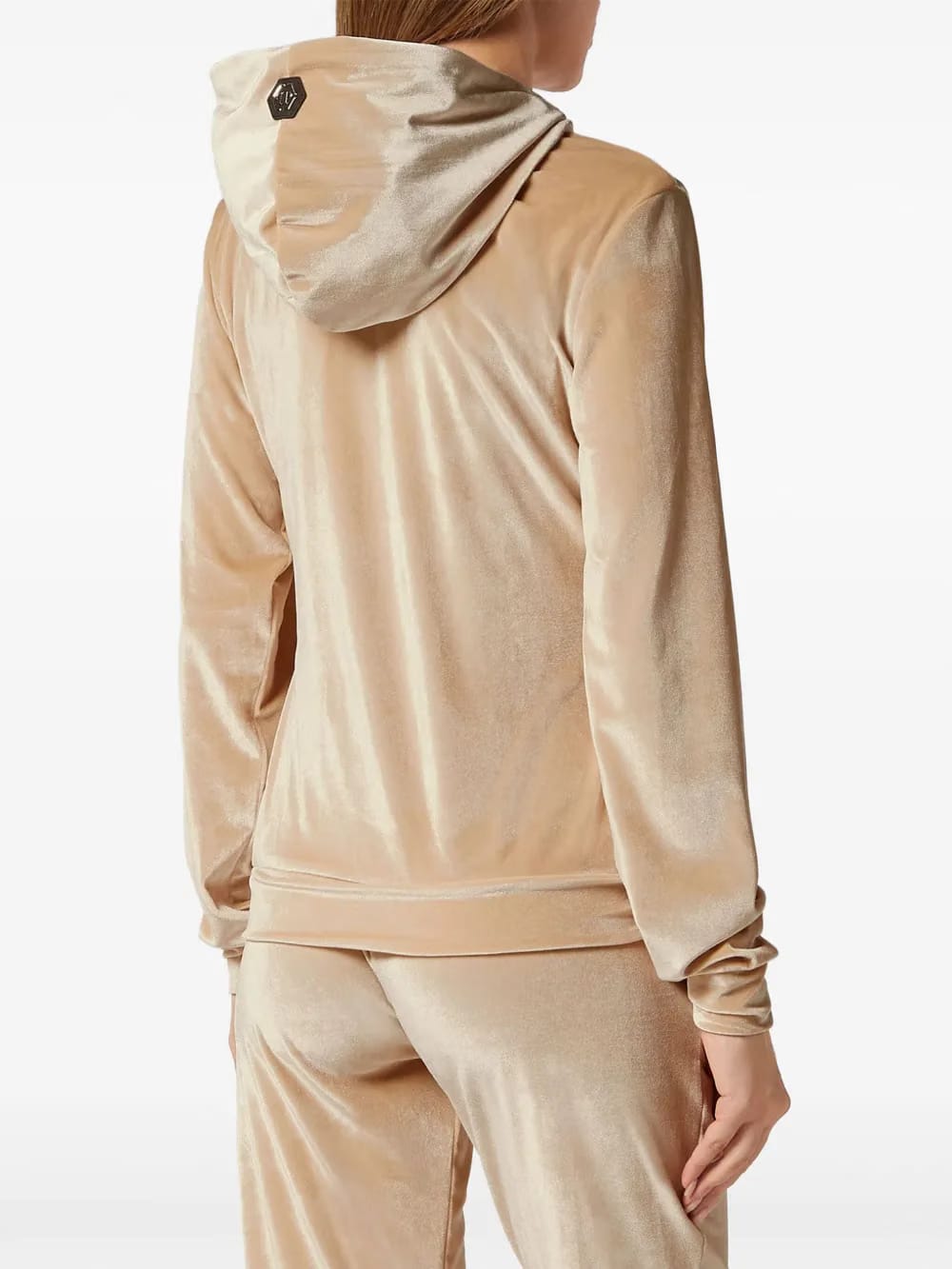 Gothic Plein velour Hoodie