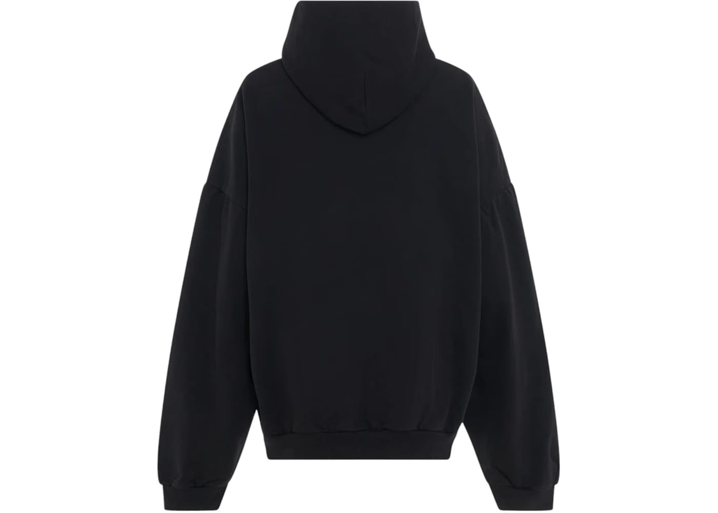 Balenciaga Round Backflip Hoodie Black
