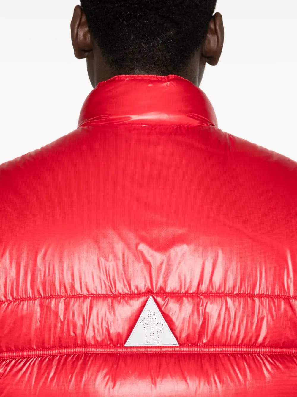 Uychi logo-patch puffer gilet