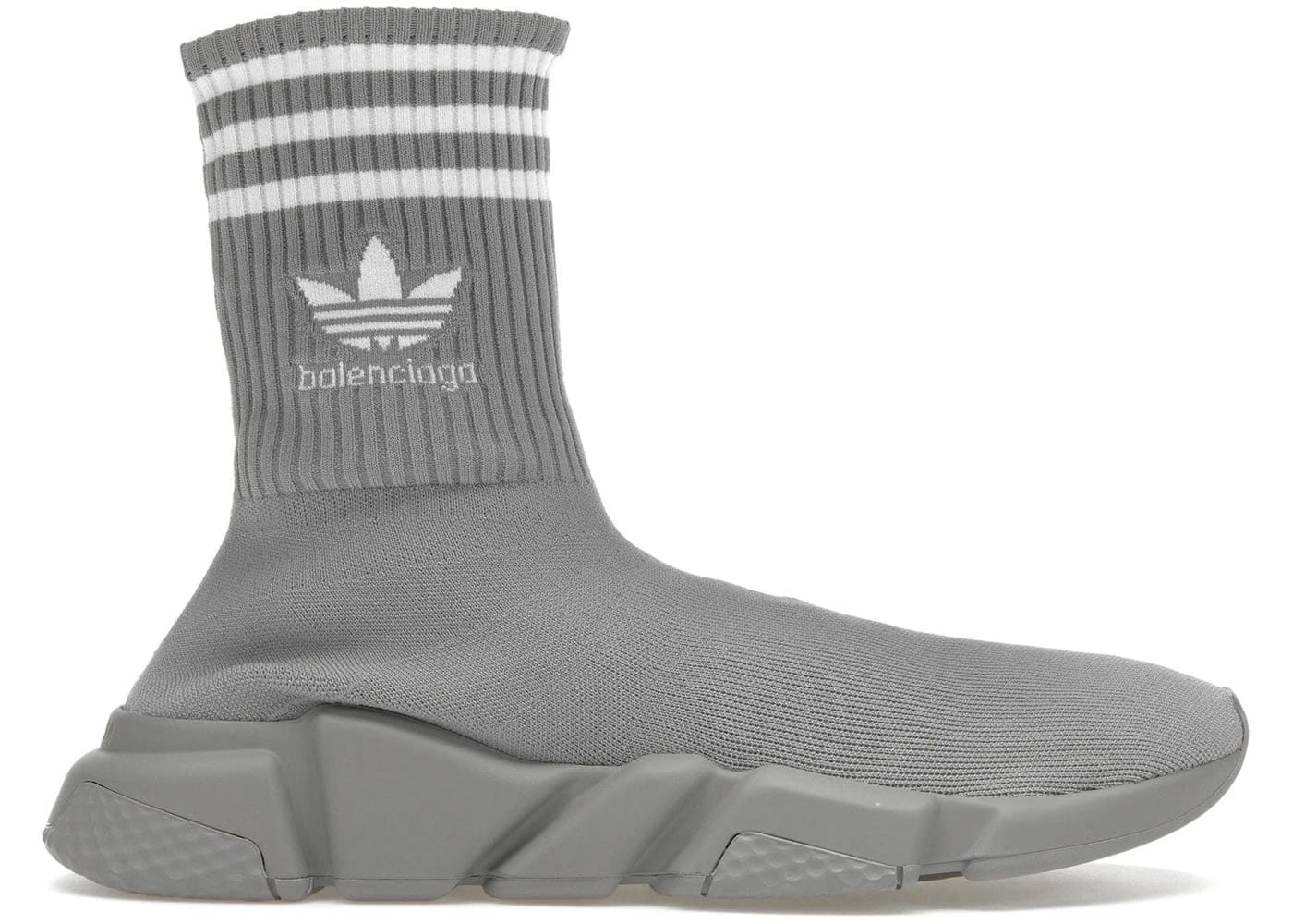 Balenciaga x adidas Speed Trainer Grey White