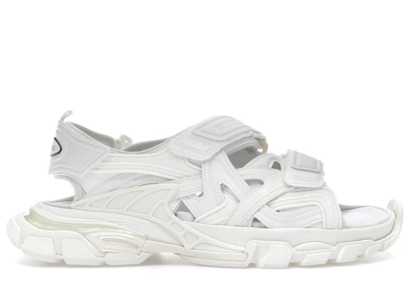 Balenciaga Track Sandal White