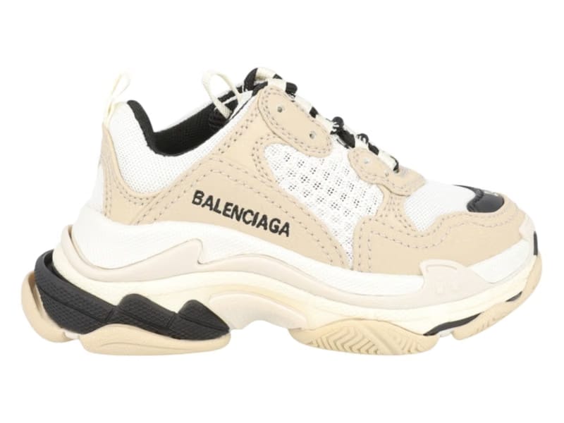 Balenciaga Triple S Sneaker Kids Beige Black