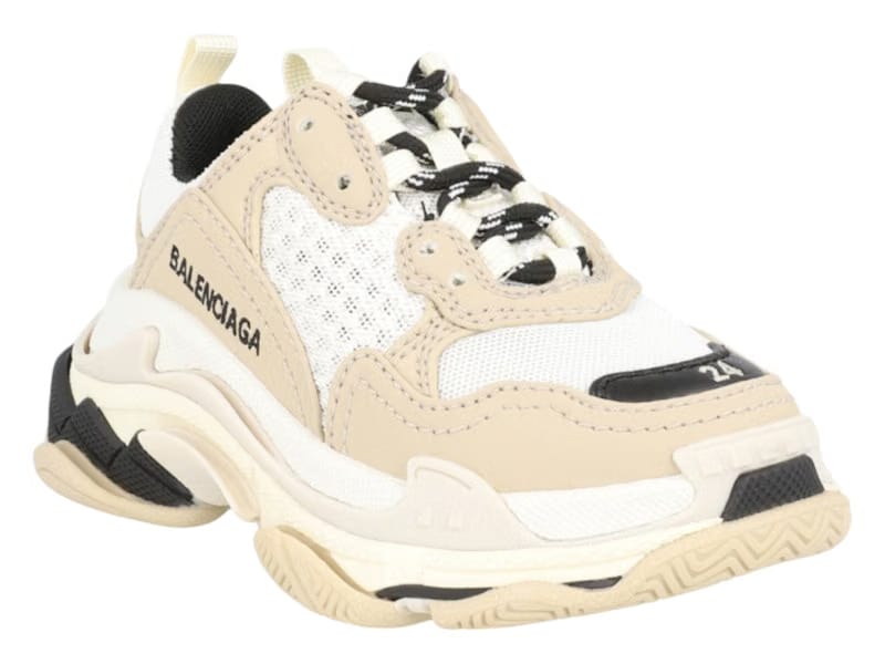 Balenciaga Triple S Sneaker Kids Beige Black
