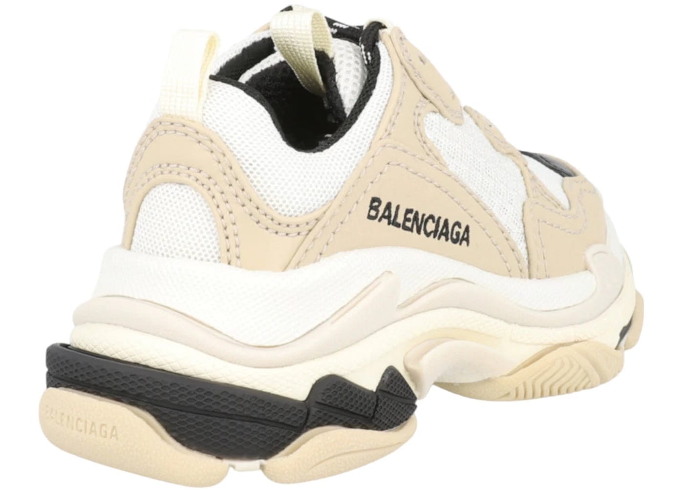 Balenciaga Triple S Sneaker Kids Beige Black