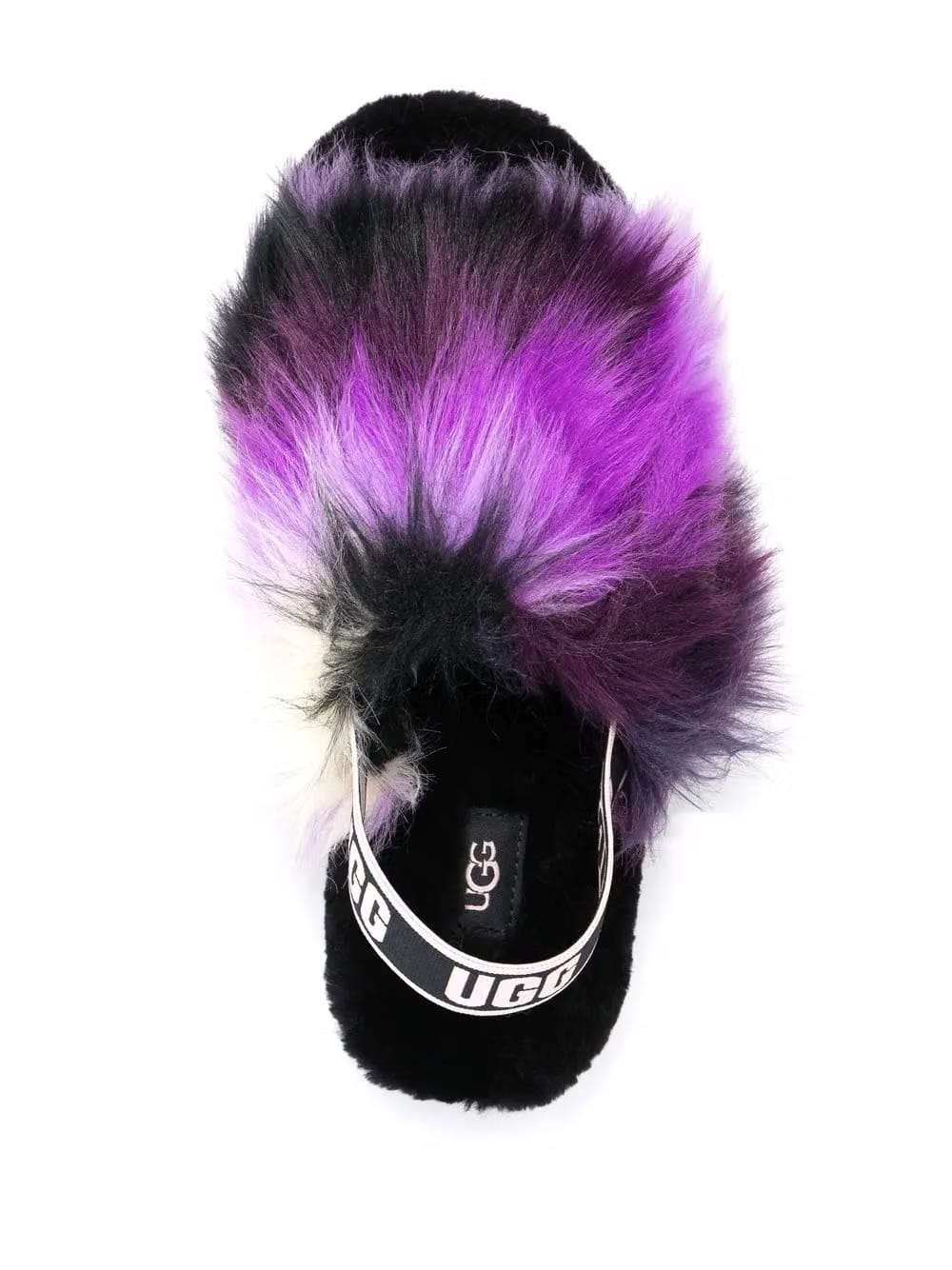 Fluff Yeahtie-dye sandals