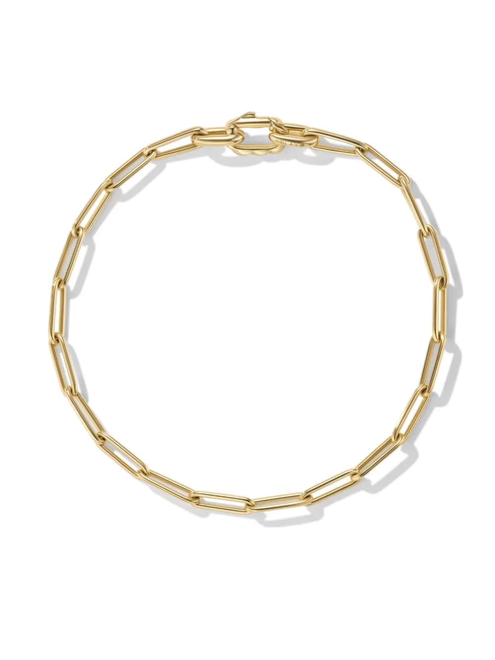 18kt yellow gold Chain link bracelet (3.5mm)