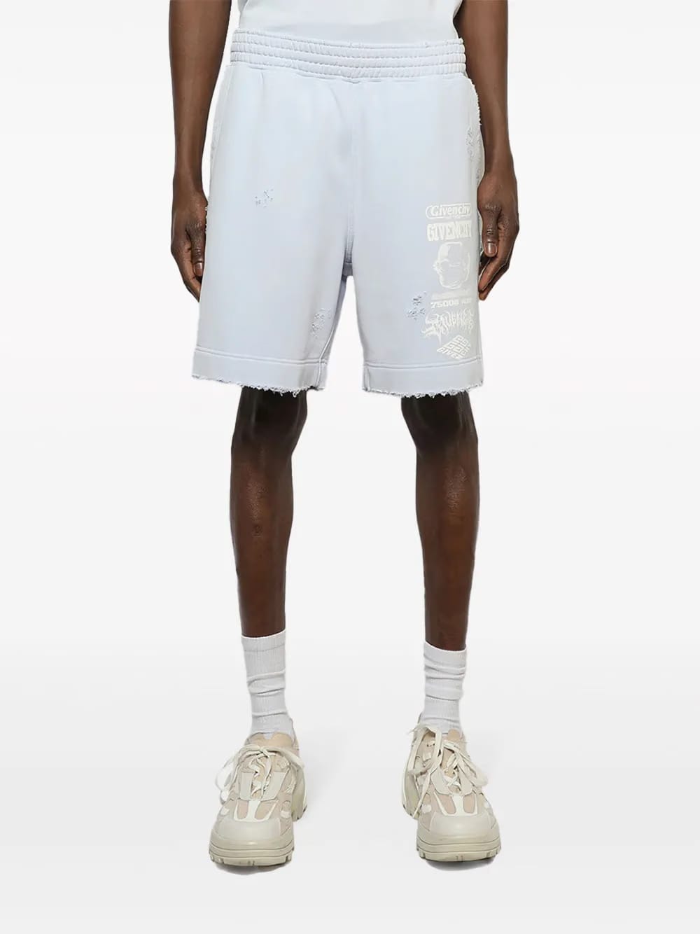 New Board cotton track shorts
