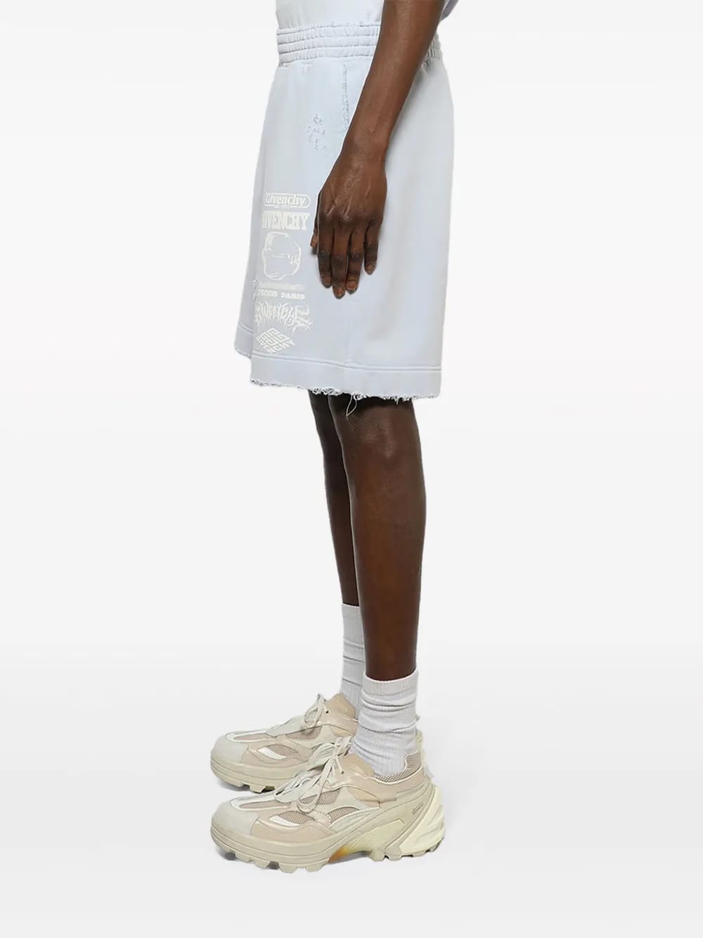 New Board cotton track shorts