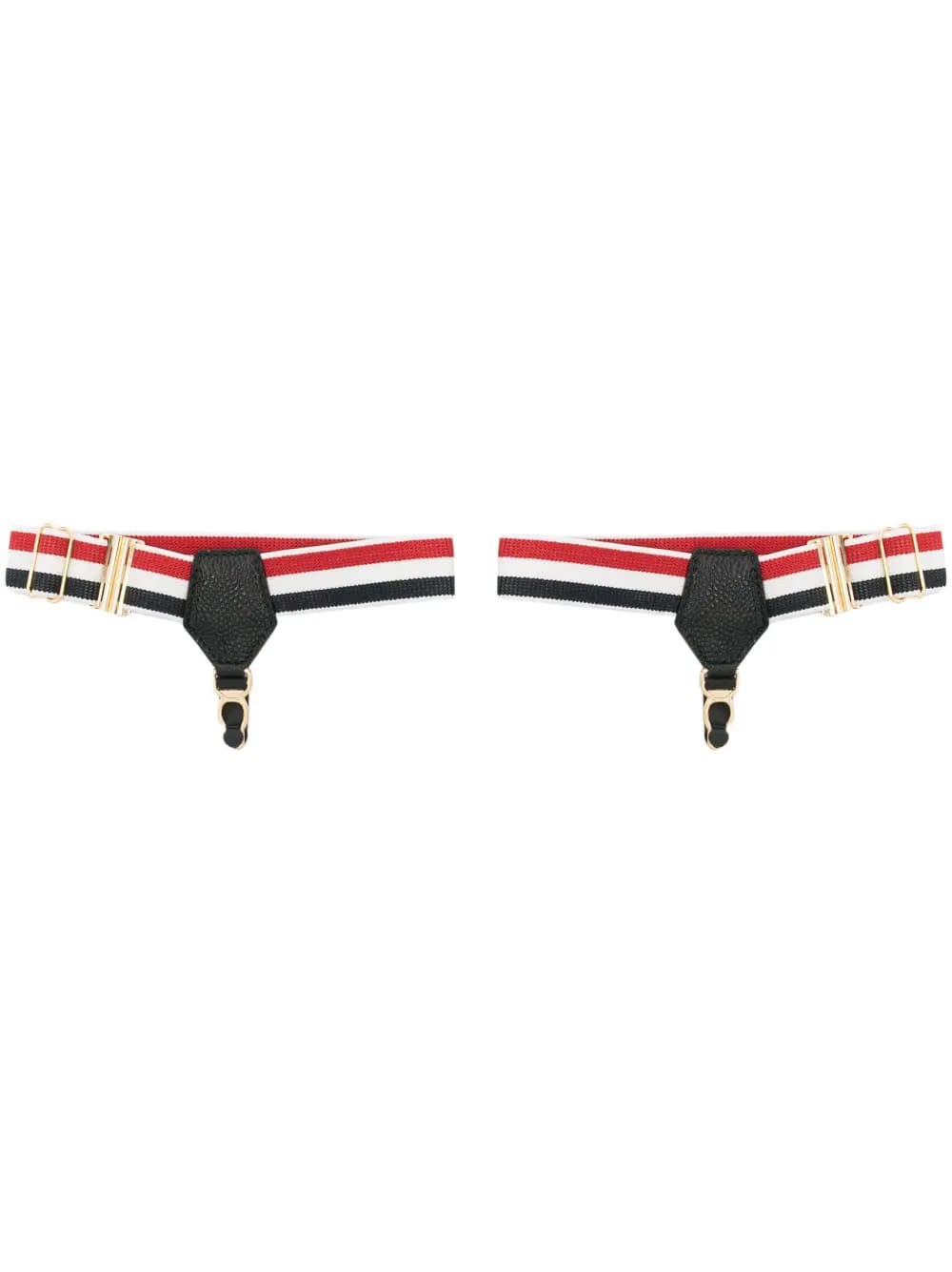 RWB-stripe sock garter
