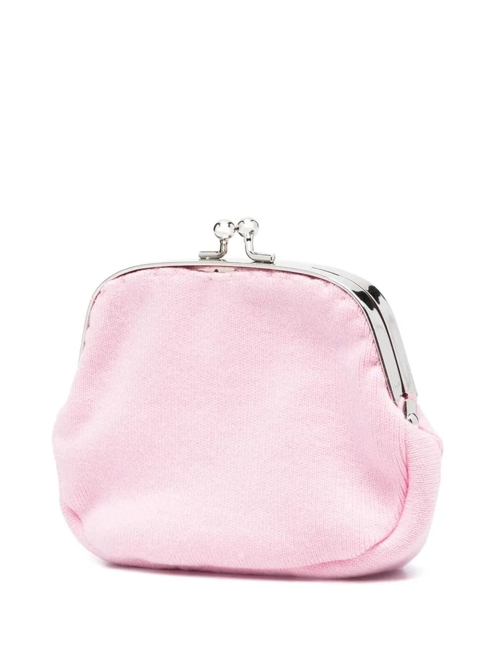 crystal-embellished twist-lock wallet