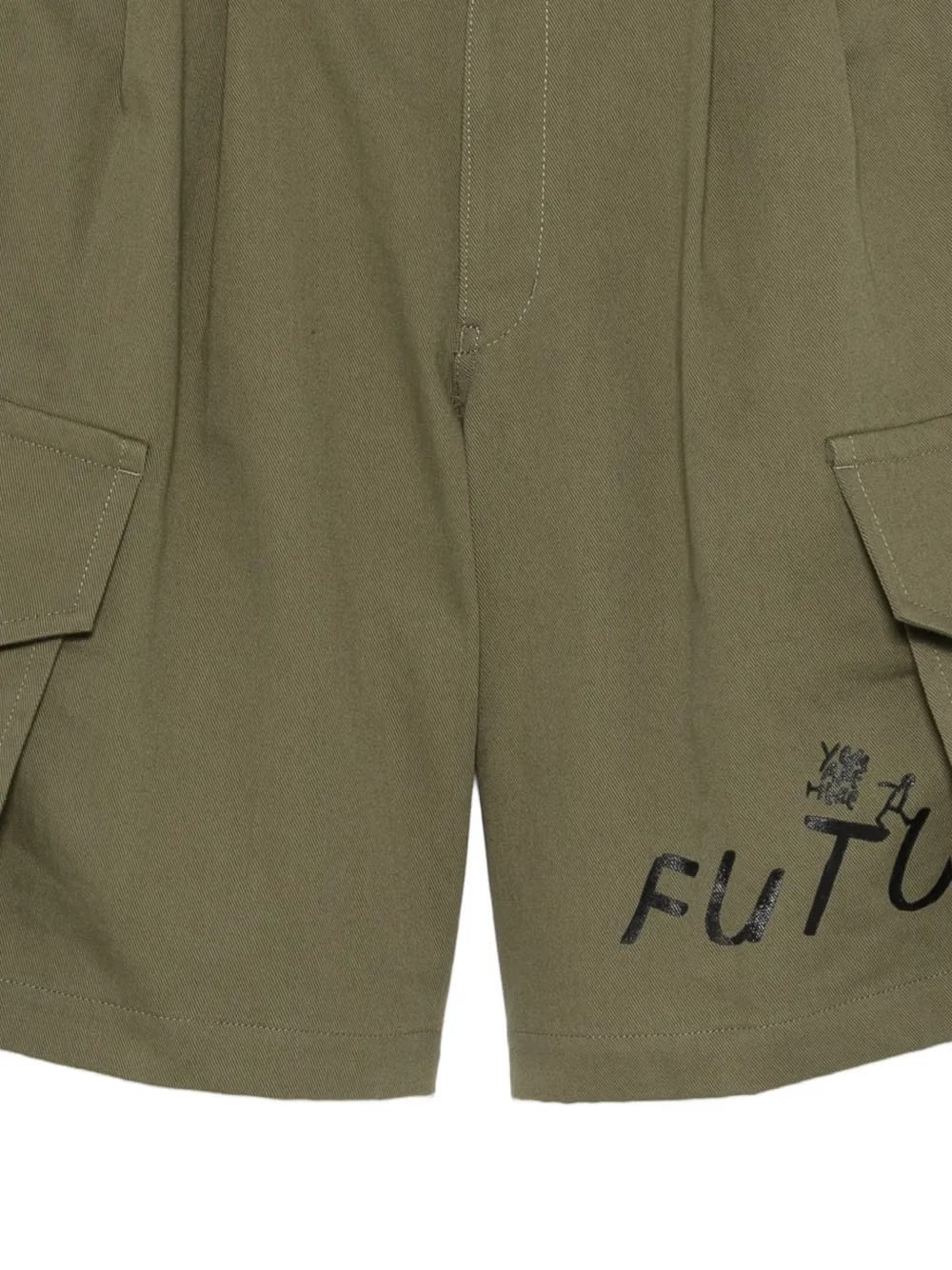 cargo printed shorts