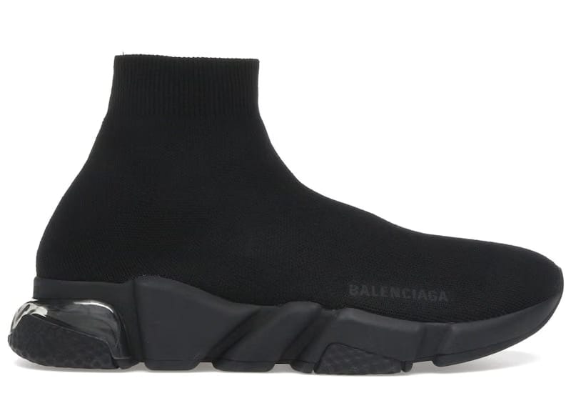 Balenciaga Speed Clear Sole Black