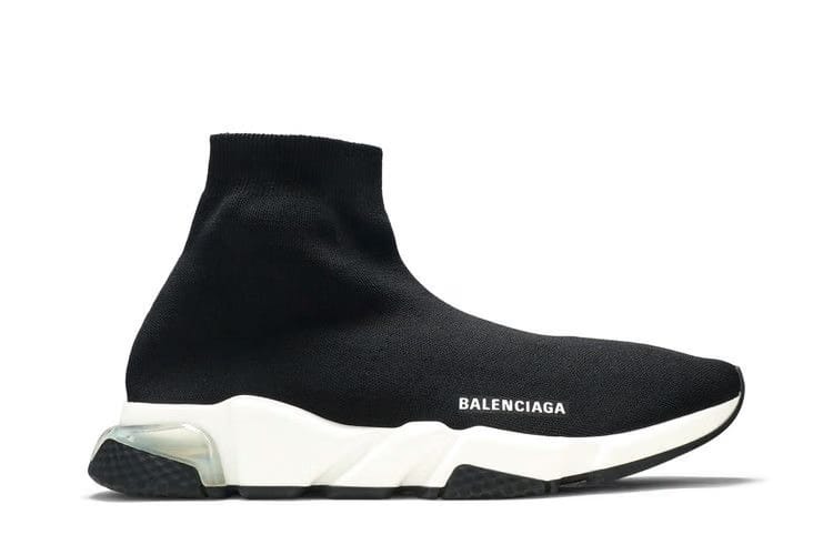 Balenciaga Speed Clear Sole Black