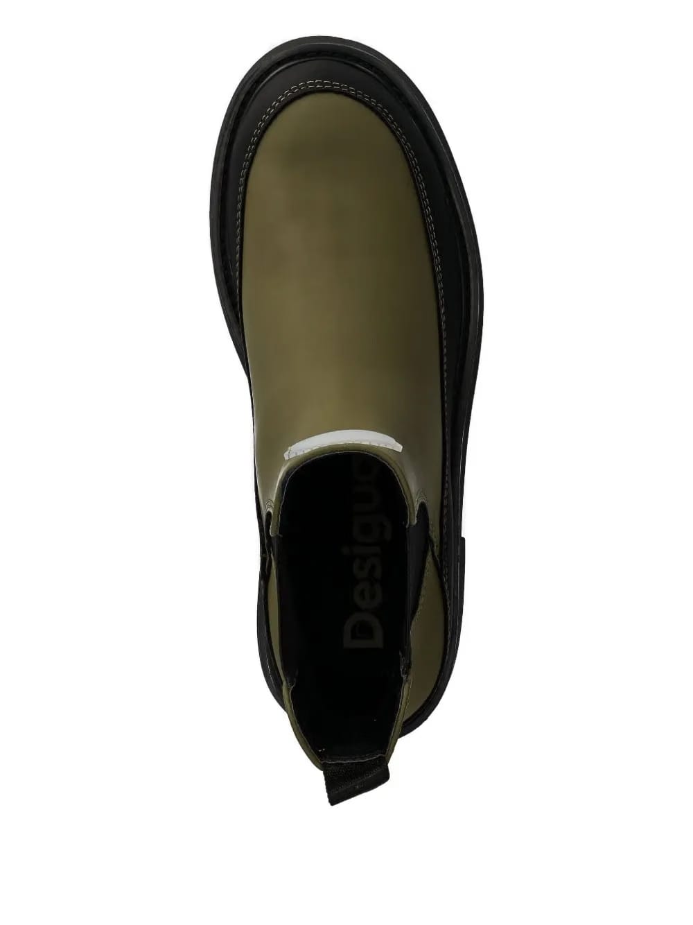 elastic-panel platform boots