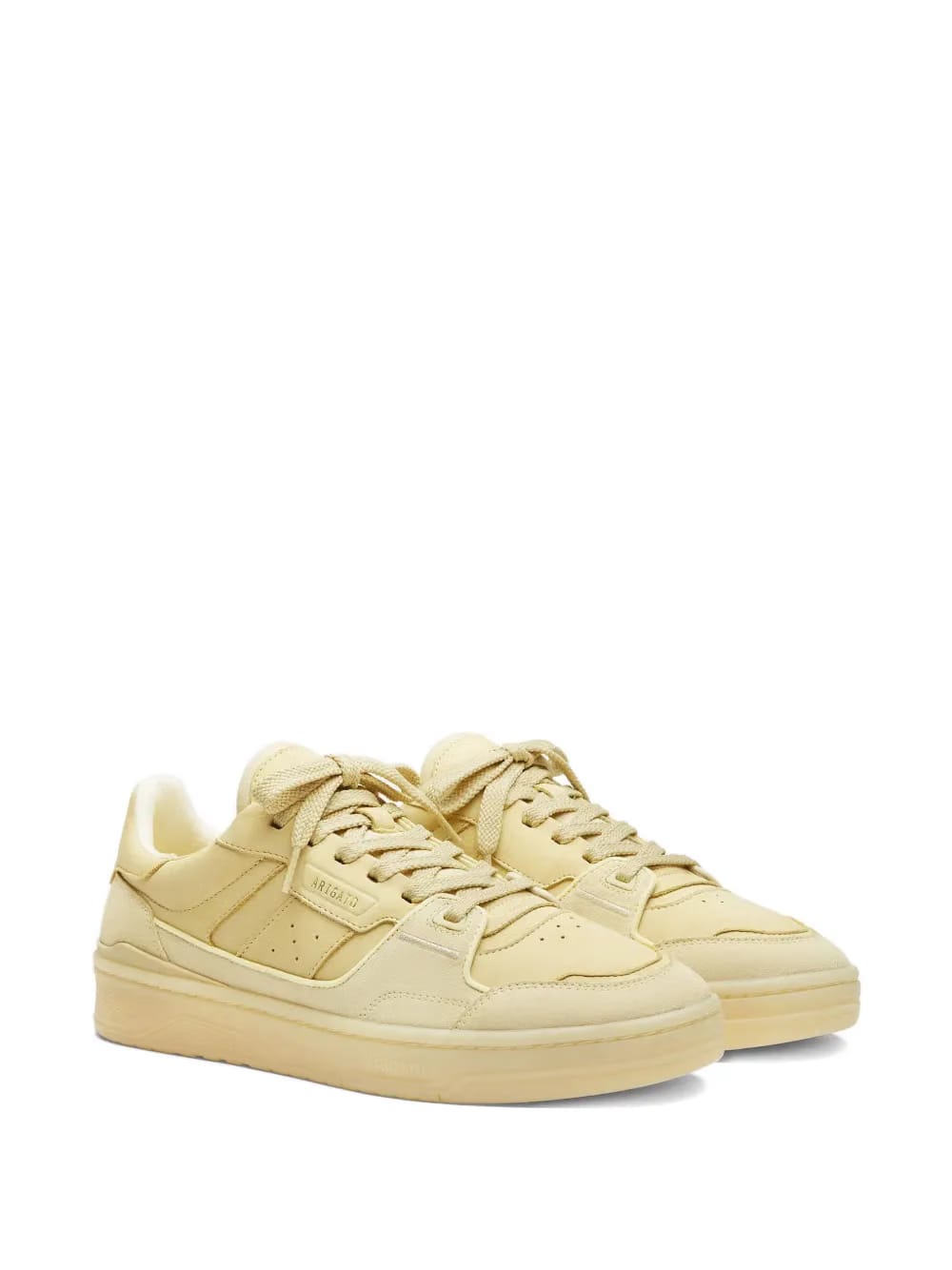 lace-up clay sneakers