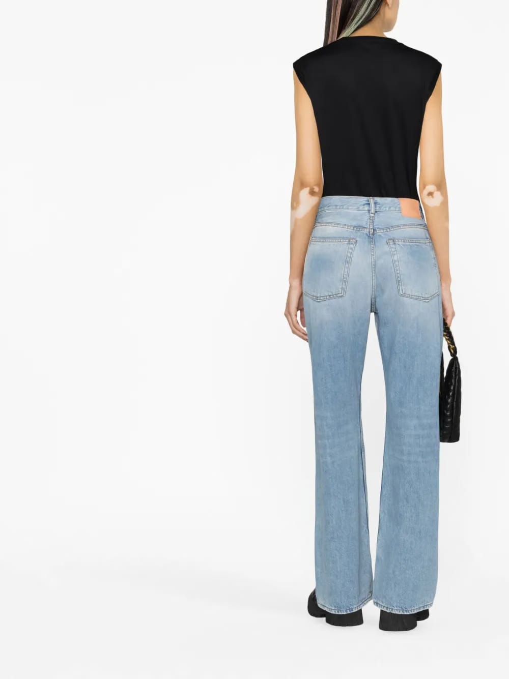 logo-print button-embellished top