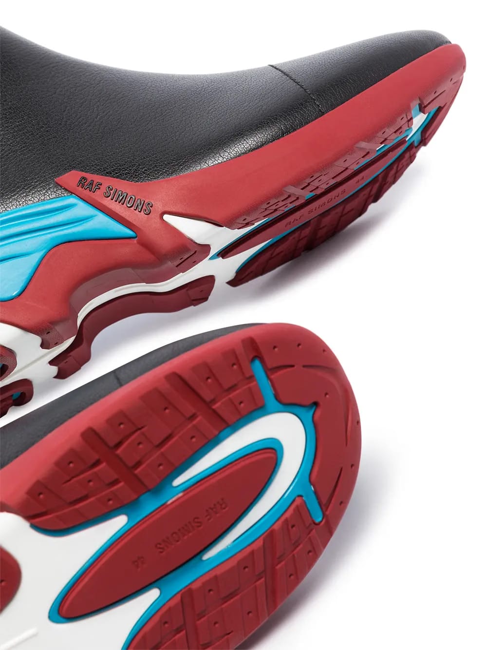 Cylon high-top leather sneakers