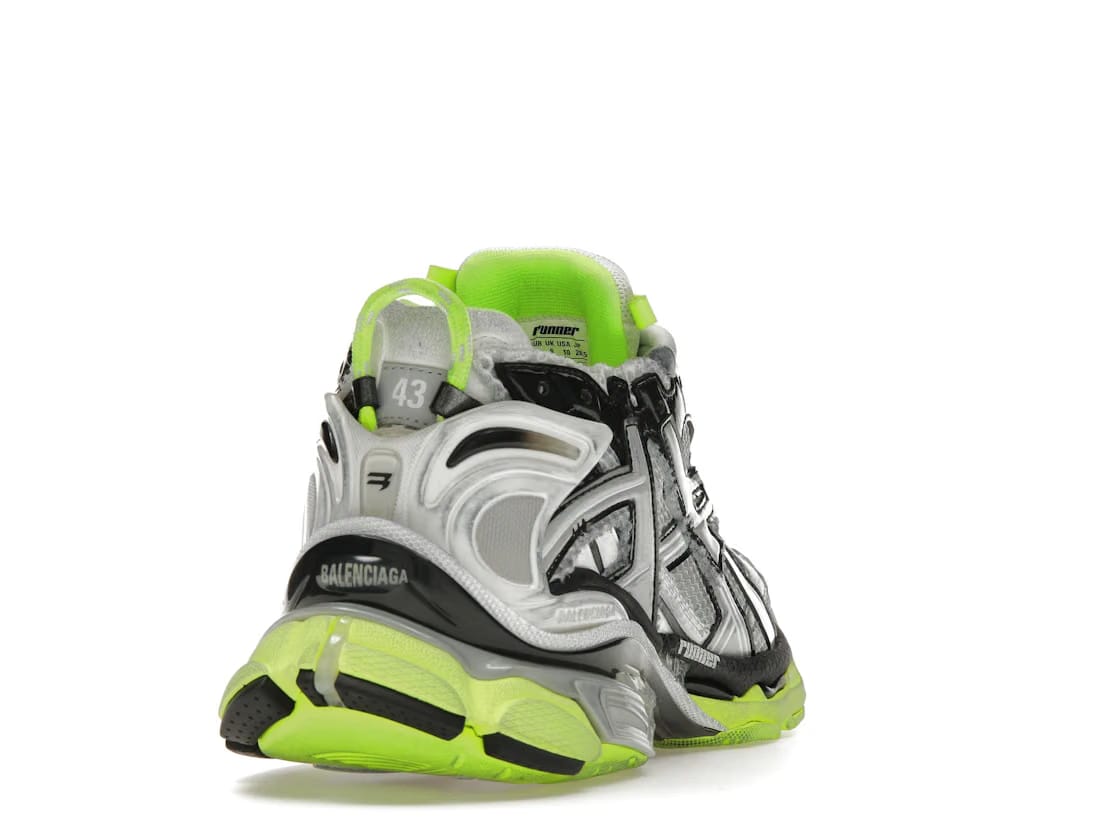Balenciaga Runner White Neon Yellow