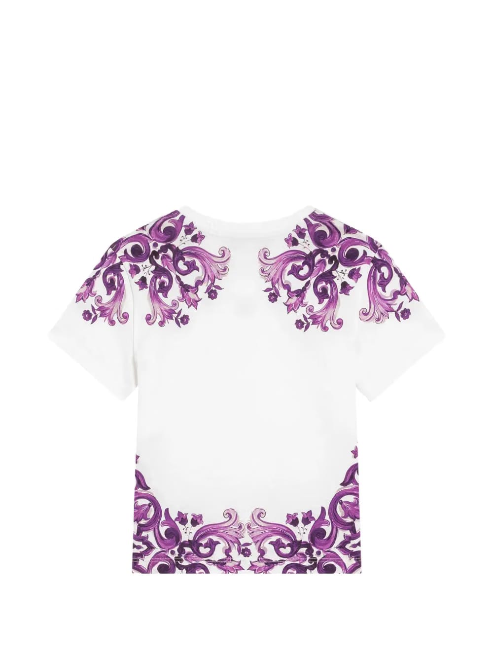 Majolica-print logo T-Shirt