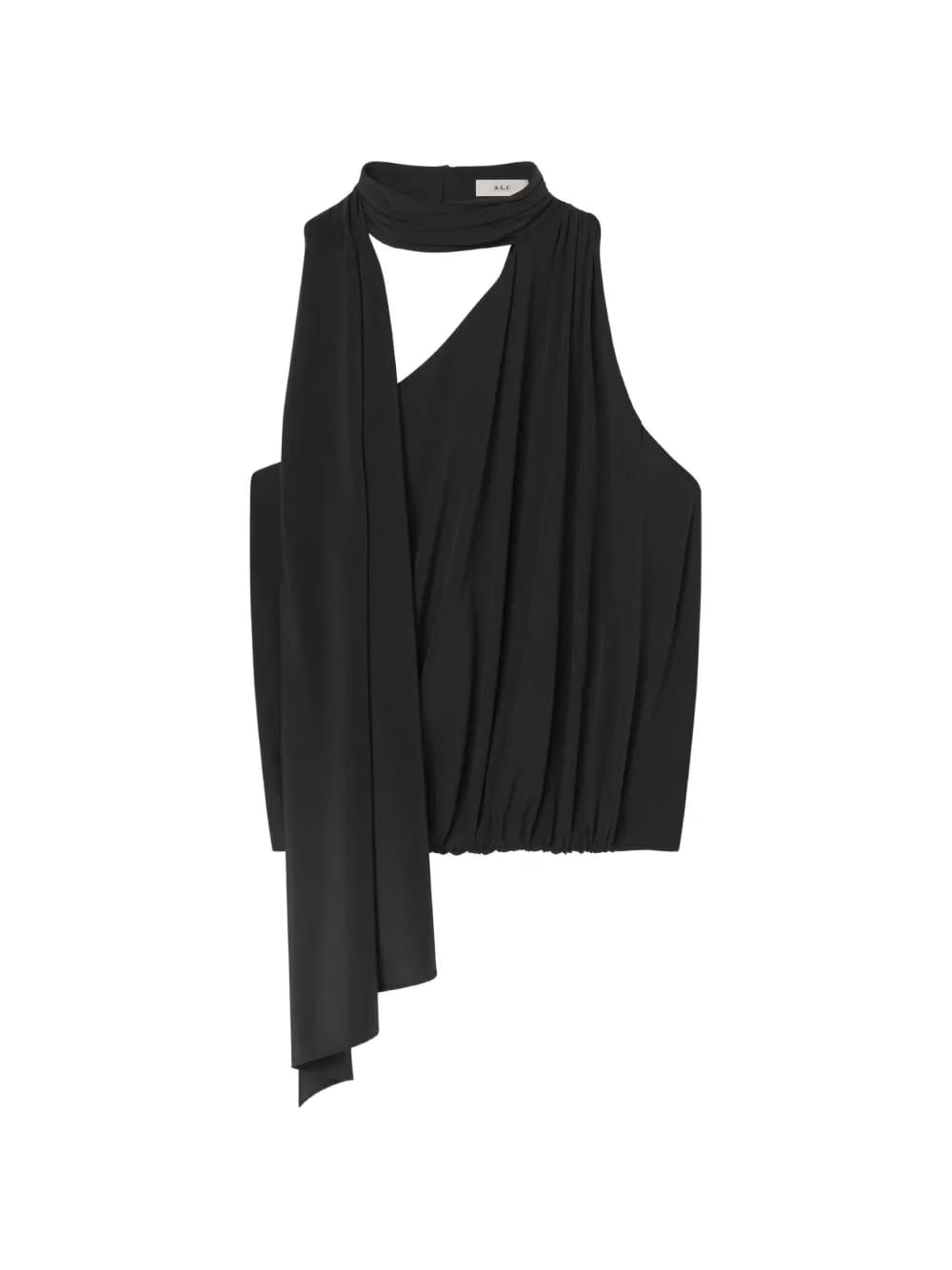 Celeste silk top