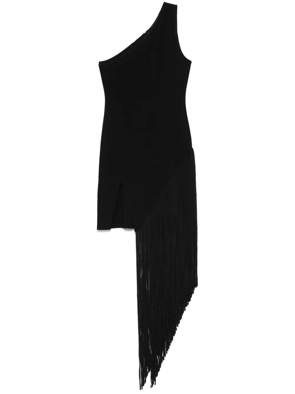 fringed mini dress