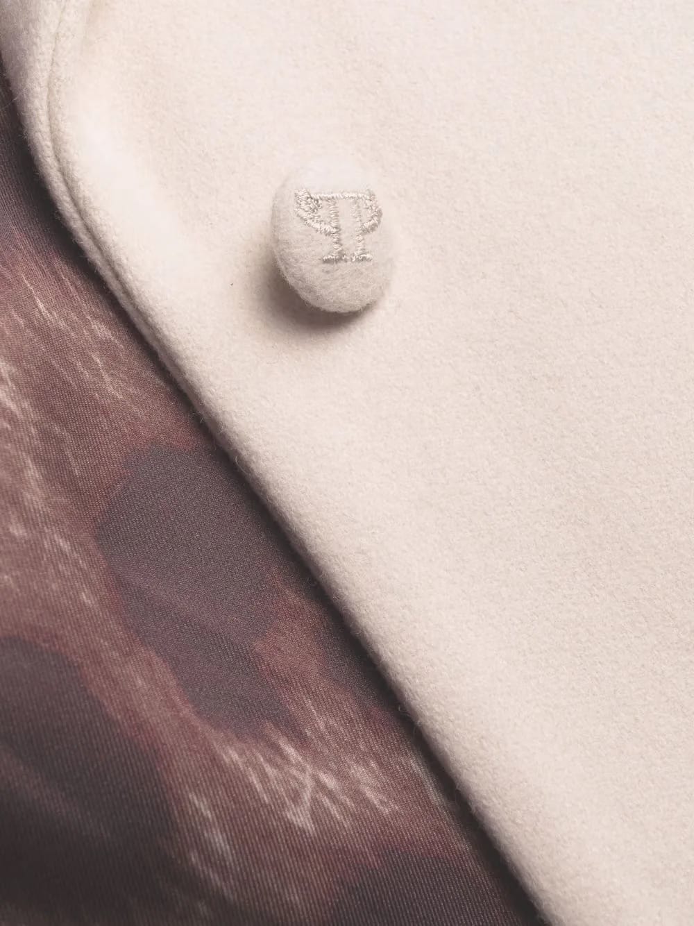 Iconic Plein wool-blend coat