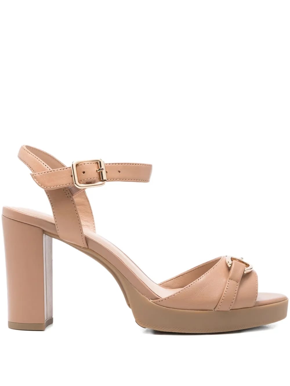 85mm Walk Pleasure buckle-detail block-heel sandals