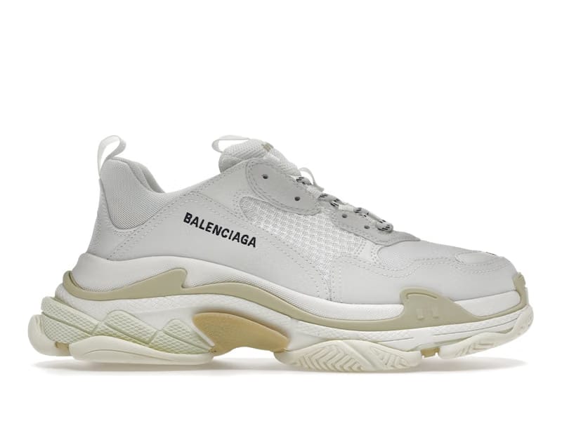 Balenciaga Triple S White Tan