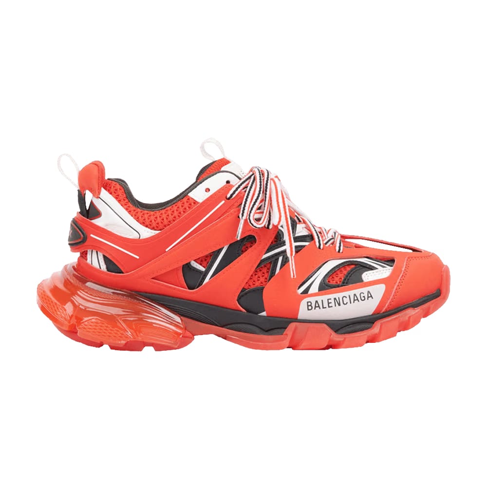 Balenciaga Track Clear Sole Red