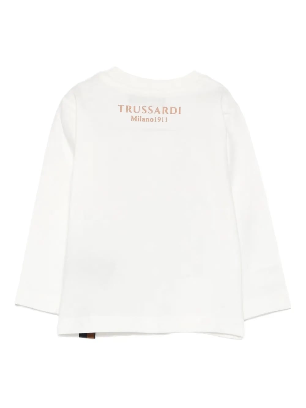 dog-print long-sleeved T-Shirt